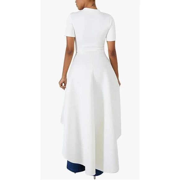 High Low Layered Tunic Blouse- Size Large - Picture 5 of 7